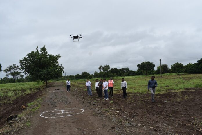 agriculture drone training in Maharashtra
