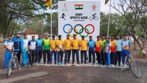 armed forces cycle polo tournament in ahmednagar