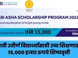 12th pass scholarship