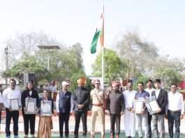 Beed maharashtra day celebration 2025