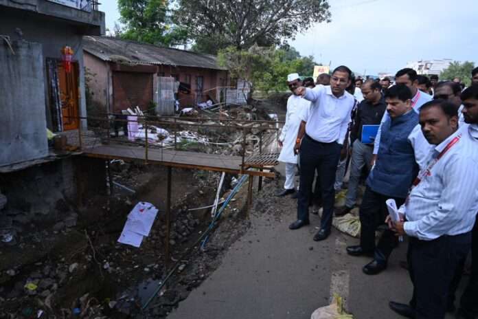 केंद्रीय पथक पाहणी