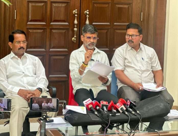 shrirampur faming land scam