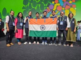 37th international biology olympiad india 3 gold medals